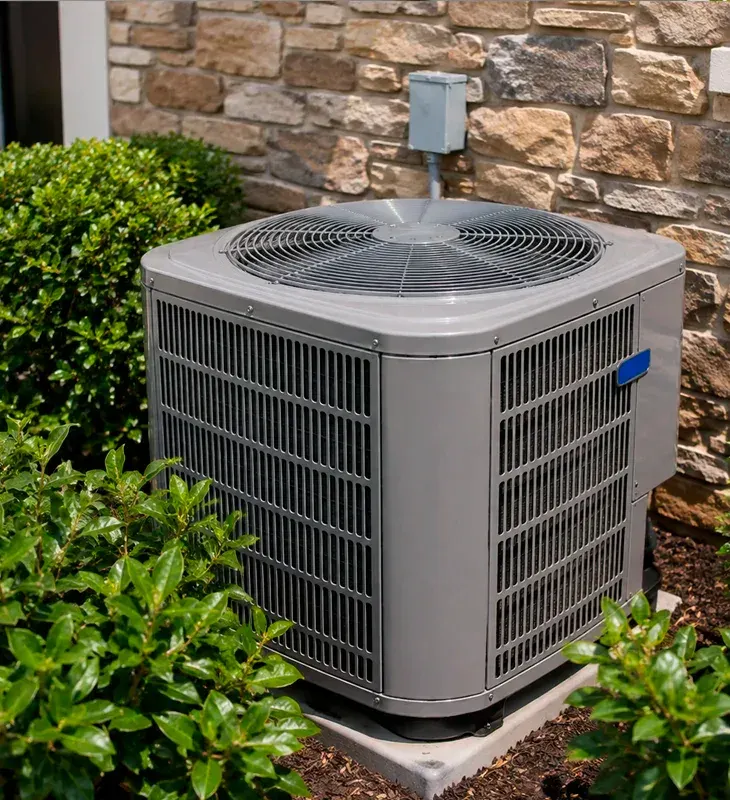 Residential air conditioning unit for HVAC services in Redlands, CA